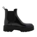 Chelsea-Boot von Lemon Jelly, in der Farbe Schwarz, aus Textil, andere Perspektive, Vorschaubild