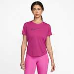 Laufshirt von Nike, in der Farbe Rot, aus Polyester, Vorschaubild