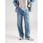 Weite Jeans von Topshop, in der Farbe Blau, aus Baumwolle, andere Perspektive, Vorschaubild