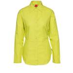 Klassische Bluse von HUGO, in der Farbe Gelb, andere Perspektive, Vorschaubild