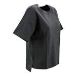 T-Shirt von Max Mara Weekend, in der Farbe Schwarz, aus Stoff, andere Perspektive, Vorschaubild