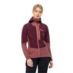 Softshelljacke von Jack Wolfskin, in der Farbe Rot, aus Polyester, andere Perspektive, Vorschaubild