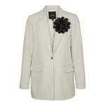 Jackenblazer von Vero Moda, in der Farbe Beige, aus Polyester, andere Perspektive, Vorschaubild