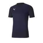 T-Shirt von Puma, in der Farbe Blau, aus Polyester, andere Perspektive, Vorschaubild