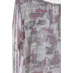 Klassische Bluse von b2 by via appia, in der Farbe Grau, aus Viskose, andere Perspektive, Vorschaubild