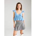 Bluse von Hollister, in der Farbe Blau, aus Polyester, andere Perspektive, Vorschaubild