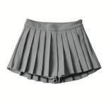 Solid Pleated