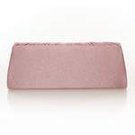 Clutch von Damara, in der Farbe Gold, aus Satin, andere Perspektive, Vorschaubild