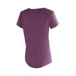 T-Shirt von maier sports, in der Farbe Lila, andere Perspektive, Vorschaubild