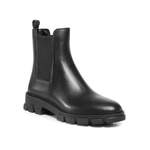 Chelsea-Boot von MICHAEL Michael Kors, in der Farbe Schwarz, aus Textil, andere Perspektive, Vorschaubild