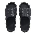 Sandale von Valentino Garavani, in der Farbe Schwarz, aus Gummi, andere Perspektive, Vorschaubild
