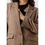 Blazer von Selected Femme, in der Farbe Braun, aus Polyester, andere Perspektive, Vorschaubild