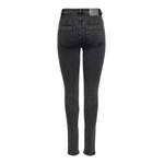 High Waist Jeans von Only, in der Farbe Schwarz, aus Polyester, andere Perspektive, Vorschaubild
