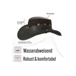 Cowboyhut von BLACK FOREST FOX, aus Leder, andere Perspektive, Vorschaubild