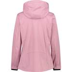 Softshelljacke von CMP, in der Farbe Rosa, aus Polyester, andere Perspektive, Vorschaubild