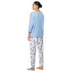 Pyjama von mey, in der Farbe Blau, aus Baumwolle, andere Perspektive, Vorschaubild