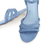 Sandale von Lascana, in der Farbe Blau, aus Microfaser, andere Perspektive, Vorschaubild