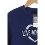 Sweatshirt von Love Moschino, in der Farbe Blau, aus Baumwolle, andere Perspektive, Vorschaubild