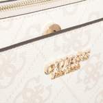 Henkeltasche von Guess, in der Farbe Beige, aus Kunstleder, andere Perspektive, Vorschaubild