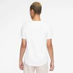 T-Shirt von Nike, in der Farbe Weiss, aus Polyester, andere Perspektive, Vorschaubild