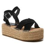 Espadrille von Refresh, in der Farbe Schwarz, andere Perspektive, Vorschaubild