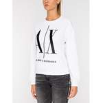 Sweatshirt von Armani Exchange, in der Farbe Weiss, andere Perspektive, Vorschaubild