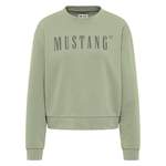 Sweatshirt von mustang, in der Farbe Grün, aus Polyester, andere Perspektive, Vorschaubild