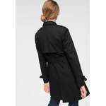 Trenchcoat von Aniston CASUAL, in der Farbe Schwarz, andere Perspektive, Vorschaubild