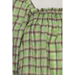 Klassische Bluse von Ganni, in der Farbe Grün, aus Baumwolle, andere Perspektive, Vorschaubild