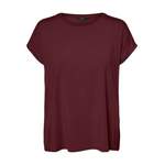 T-Shirt von Vero Moda, in der Farbe Rot, aus Lyocell, Vorschaubild