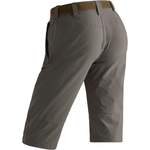 Caprihose von maier sports, in der Farbe Braun, aus Elasthan, andere Perspektive, Vorschaubild