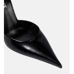Klassische Pump von Versace, in der Farbe Schwarz, andere Perspektive, Vorschaubild