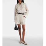 Shorts von BRUNELLO CUCINELLI, in der Farbe Beige, andere Perspektive, Vorschaubild