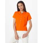 Poloshirt von Polo Ralph Lauren, in der Farbe Orange, aus Baumwolle, andere Perspektive, Vorschaubild