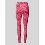 Sportleggings von ADIDAS SPORTSWEAR, in der Farbe Rosa, aus Baumwolle, andere Perspektive, Vorschaubild