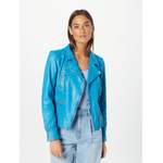 Lederjacken & Kunstlederjacke von OAKWOOD, in der Farbe Blau, aus Polyester, andere Perspektive, Vorschaubild