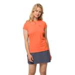 T-Shirt von Jack Wolfskin, in der Farbe Orange, aus Polyester, Vorschaubild