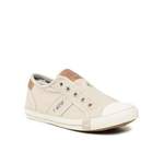 Sneaker von mustang, in der Farbe Beige, aus Stoff, andere Perspektive, Vorschaubild