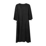 Blusenkleid von Sarahwear, in der Farbe Schwarz, aus Leinen, andere Perspektive, Vorschaubild