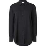 Klassische Bluse von Calvin Klein, in der Farbe Schwarz, aus Polyester, andere Perspektive, Vorschaubild