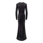Kleid von MVP wardrobe, in der Farbe Schwarz, aus Elastan, andere Perspektive, Vorschaubild