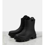 Gummistiefel von Moncler, in der Farbe Schwarz, aus Pvc, andere Perspektive, Vorschaubild