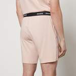 Shorts von HUGO Bodywear, in der Farbe Rosa, aus Jacquard, andere Perspektive, Vorschaubild