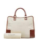 Sonstige Handtasche von Loewe Pre-owned, in der Farbe Beige, andere Perspektive, Vorschaubild