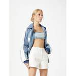 Shorts von Vero Moda, in der Farbe Weiss, aus Polyester, andere Perspektive, Vorschaubild