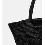 Strandtasche von The Row, in der Farbe Schwarz, andere Perspektive, Vorschaubild