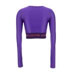 Shirt von Versace Jeans Couture, in der Farbe Lila, andere Perspektive, Vorschaubild