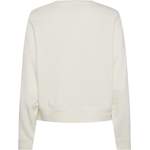 Sweatshirt von Pieces, in der Farbe Beige, aus Polyester, andere Perspektive, Vorschaubild