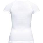 Funktionsshirt von Odlo, in der Farbe Weiss, aus Polyester, andere Perspektive, Vorschaubild