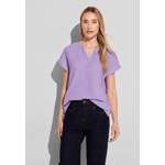 Bluse von Street One, in der Farbe Lila, andere Perspektive, Vorschaubild